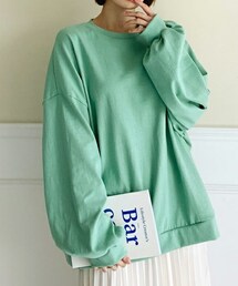 DHOLIC | ラウンドボクシースウェット(スウェット)