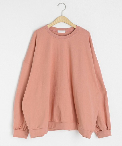 DHOLIC（ディーホリック）の「ラウンドボクシースウェット（スウェット・レディース・グリーン/ホワイト/ブラック/パープル/イエロー/ピンク・FREE）」の6枚目の写真