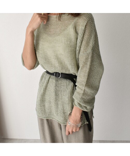 Lavish Gate(ラヴィッシュゲート)の「mb-belt-02036 本革レザー バックルベルト ブラック ダークブラウン(ベルト・レディース・その他)」の2枚目の写真