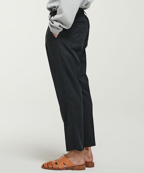 LIDNM（リドム）の「TAPERED ANKLE SLACKS（スラックス・メンズ・グレー系・SMALL/MEDIUM/LARGE）」の3枚目の写真