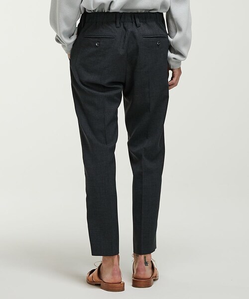 LIDNM（リドム）の「TAPERED ANKLE SLACKS（スラックス・メンズ・グレー系・SMALL/MEDIUM/LARGE）」の4枚目の写真