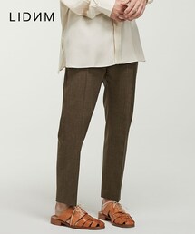 LIDNM | TAPERED ANKLE SLACKS(スラックス)