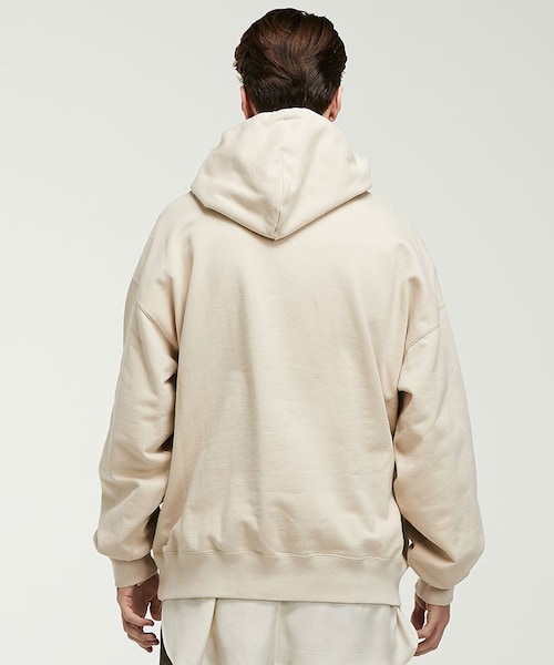 LIDNM（リドム）の「WIDE LOOSE PARKA（パーカー・メンズ・ホワイト系・MEDIUM/LARGE）」の3枚目の写真