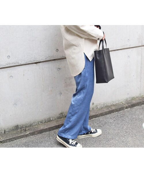 no brand（ノーブランド）の「ヴィンテージサテンラインPT（その他パンツ・レディース・その他）」の8枚目の写真