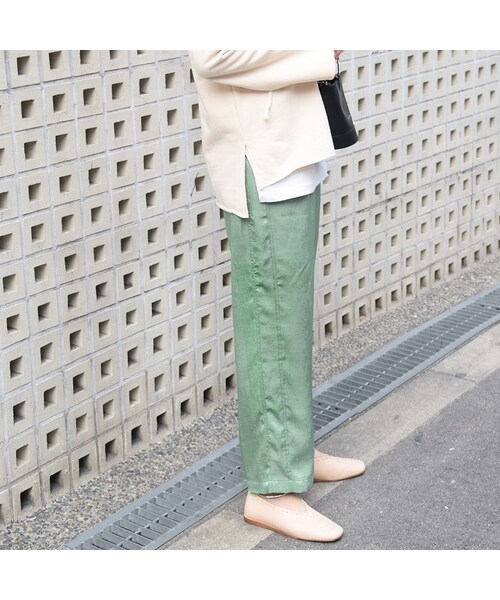 no brand（ノーブランド）の「ヴィンテージサテンラインPT（その他パンツ・レディース・その他）」の4枚目の写真