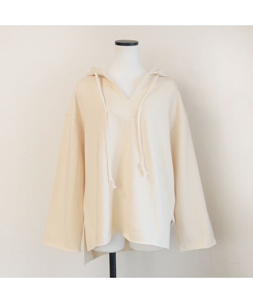 no brand(ノーブランド)の「フーディースウェットパーカー(スウェット・レディース・その他)」の9枚目の写真