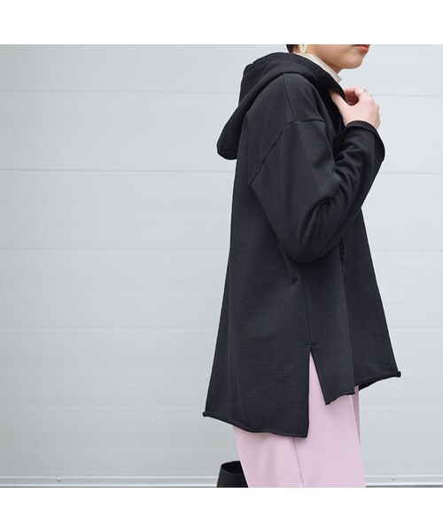 no brand(ノーブランド)の「フーディースウェットパーカー(スウェット・レディース・その他)」の3枚目の写真