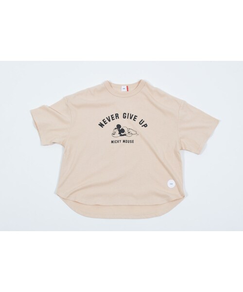 cache cache（カシュ カシュ）の「Fov　NEVER GIVE UP Mickey　Tシャツ   （Tシャツ/カットソー・キッズ・その他）」の5枚目の写真