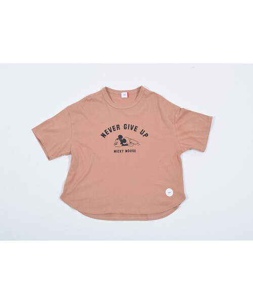 cache cache（カシュ カシュ）の「Fov　NEVER GIVE UP Mickey　Tシャツ   （Tシャツ/カットソー・キッズ・その他）」の6枚目の写真