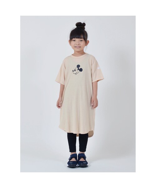 cache cache（カシュ カシュ）の「Fov　 Mickey　ワンピース  （ワンピース・キッズ・その他）」の2枚目の写真