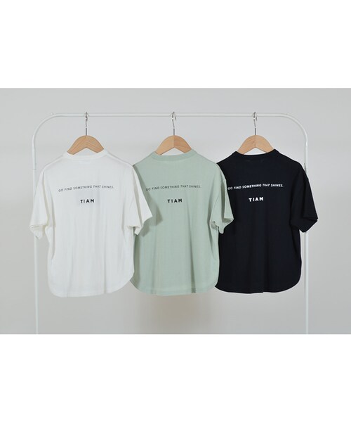 cache cache（カシュ カシュ）の「GENERATOR　BOX LOGO TIAM　Tシャツ（Tシャツ/カットソー・キッズ・その他）」の2枚目の写真