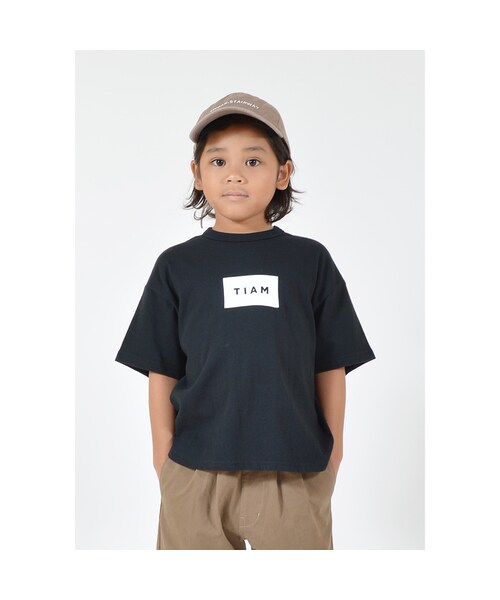 cache cache（カシュ カシュ）の「GENERATOR　BOX LOGO TIAM　Tシャツ（Tシャツ/カットソー・キッズ・その他）」の5枚目の写真