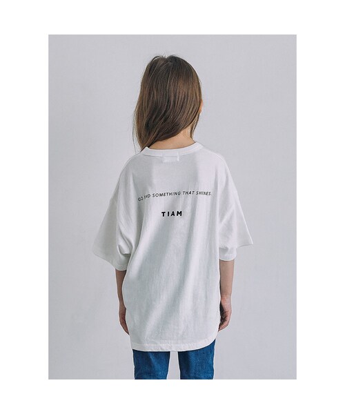 cache cache（カシュ カシュ）の「GENERATOR　BOX LOGO TIAM　Tシャツ（Tシャツ/カットソー・キッズ・その他）」の9枚目の写真