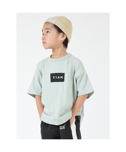 cache cache（カシュ カシュ）の「GENERATOR　BOX LOGO TIAM　Tシャツ（Tシャツ/カットソー・キッズ・その他）」の4枚目の写真