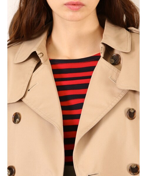 Rouge vif la cle（ルージュヴィフラクレ）の「ライナー付きロングトレンチ【予約】（ジャケット/アウター・レディース・ベージュ・36/38）」の6枚目の写真