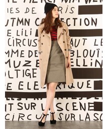 Rouge vif la cle | ライナー付きロングトレンチ【予約】(ジャケット/アウター)