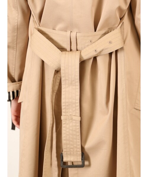 Rouge vif la cle（ルージュヴィフラクレ）の「ライナー付きロングトレンチ【予約】（ジャケット/アウター・レディース・ベージュ・36/38）」の5枚目の写真