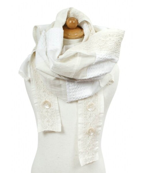 Natural Boo（ナチュラルブー）の「ケープショール（パッチワーク生地）（ファッション雑貨・キッズ・ナチュラル・S(120~130cm)/L(140~150cm)）」の5枚目の写真