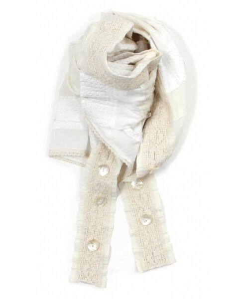 Natural Boo（ナチュラルブー）の「ケープショール（パッチワーク生地）（ファッション雑貨・キッズ・ナチュラル・S(120~130cm)/L(140~150cm)）」の3枚目の写真