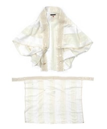 Natural Boo | ケープショール（パッチワーク生地）(ファッション雑貨)