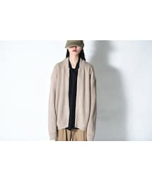 crepuscule | crepuscule ニットジップブルゾン(ニット/セーター)