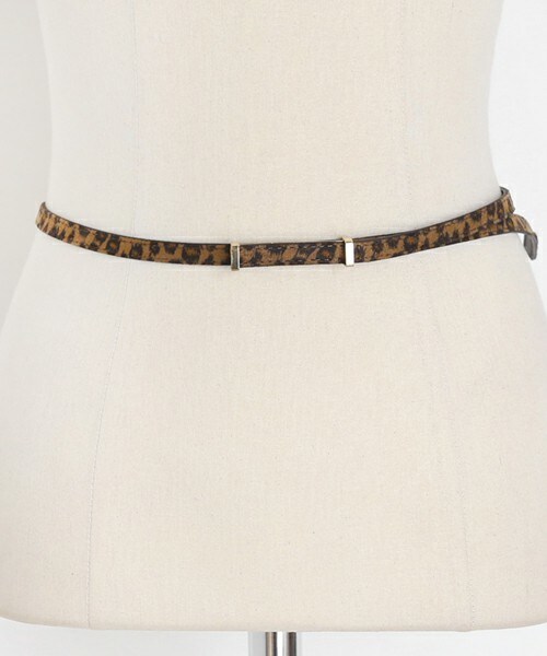 DHOLIC（ディーホリック）の「レオパードスリムベルト（ベルト・レディース・ベージュ/ブラウン/その他・FREE）」の3枚目の写真