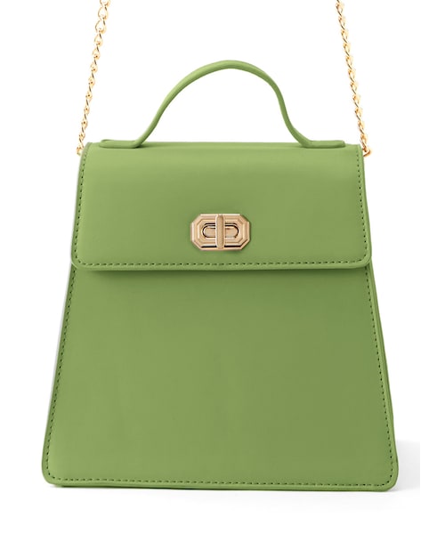 GRL（グレイル）の「台形ショルダーバッグ（ショルダーバッグ・レディース・ブルー/ブラック/ベージュ/モカ/オフホワイト/オリーブ/グレージュ・F）」の7枚目の写真