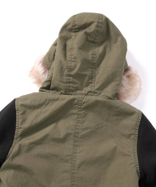 GLOBAL WORK（グローバルワーク）の「【WEB先行予約】モッズコート（ジャケット/アウター・キッズ・カモフラ01/カーキ72/カーキブラウン78・Ｓ（90～100cm）/Ｍ（100～110cm）/Ｌ（110～120cm）/ＸＬ(120～130cm)）」の11枚目の写真