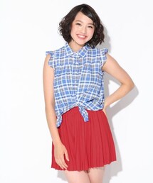 repipi armario | シフォンプリーツキュロット(スカート)