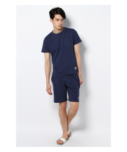 B.C STOCK（ベーセーストック）の「ワンマイルウェア(セット)（カットソー・Ｔシャツ・メンズ・グレーA/ホワイト/グリーン/ネイビー・38/40/42）」の4枚目の写真