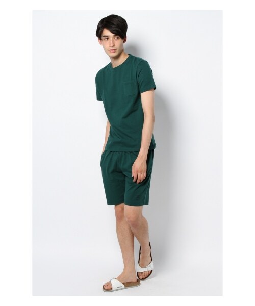 B.C STOCK（ベーセーストック）の「ワンマイルウェア(セット)（カットソー・Ｔシャツ・メンズ・グレーA/ホワイト/グリーン/ネイビー・38/40/42）」の3枚目の写真