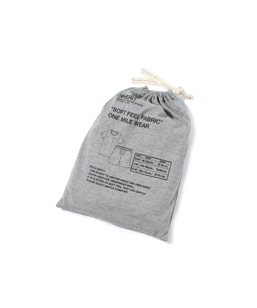 B.C STOCK（ベーセーストック）の「ワンマイルウェア(セット)（カットソー・Ｔシャツ・メンズ・グレーA/ホワイト/グリーン/ネイビー・38/40/42）」の19枚目の写真