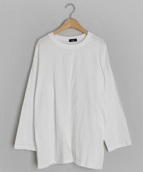 DHOLIC(ディーホリック)の「コットンボクシーTシャツ(Tシャツ/カットソー・レディース・ブルー/ホワイト/グリーン/ブラック/オレンジ・FREE)」の2枚目の写真