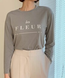 DHOLIC | FLEURプリントTシャツ(Tシャツ/カットソー)