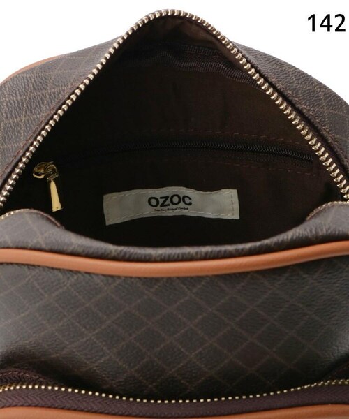 OZOC（オゾック）の「縦長ショルダーBAG（バッグ・レディース・ブラック(019)/ブラウン(142)/アイボリー(104)/カーキ(027)/ベージュ(152)・00）」の15枚目の写真