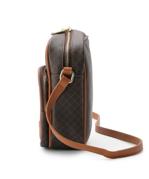 OZOC（オゾック）の「縦長ショルダーBAG（バッグ・レディース・ブラック(019)/ブラウン(142)/アイボリー(104)/カーキ(027)/ベージュ(152)・00）」の7枚目の写真