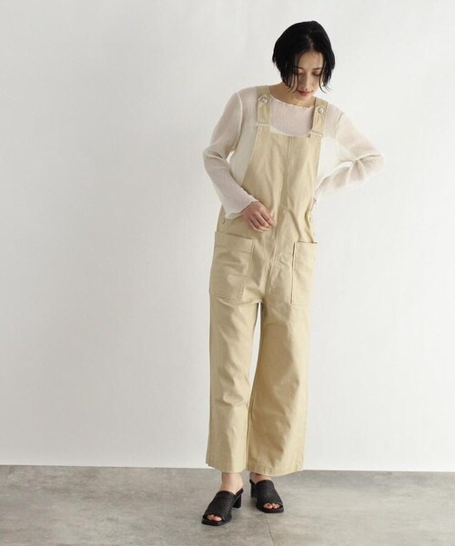 OZOC（オゾック）の「[洗える]シアーブラウス（トップス・レディース・アイボリー(004)/ピンク(070)/ブラック(019)・38(M)）」の15枚目の写真