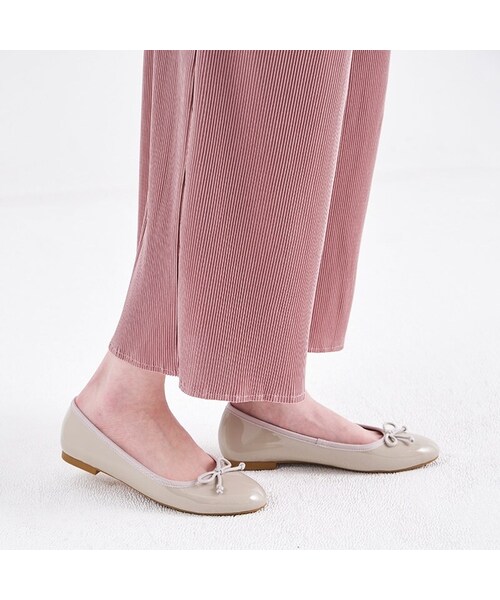 ORiental TRaffic（オリエンタルトラフィック）の「バレエシューズ（シューズ・レディース・ベージュ/ブラック/キャメル/パープル/ゴールド/グレー/レッド/シルバー/エナメルブラック・33/34/35/36/37/38/39/40/41/42/43）」の22枚目の写真