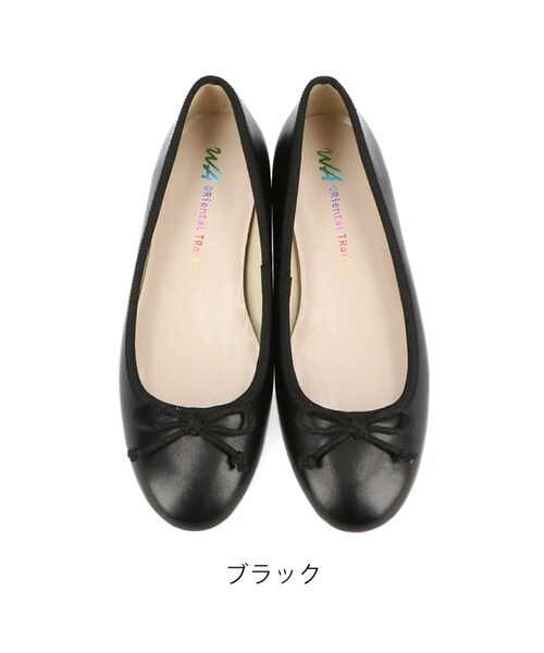 ORiental TRaffic（オリエンタルトラフィック）の「バレエシューズ（シューズ・レディース・ベージュ/ブラック/キャメル/パープル/ゴールド/グレー/レッド/シルバー/エナメルブラック・33/34/35/36/37/38/39/40/41/42/43）」の2枚目の写真