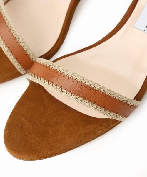 VERMEIL par iena（ヴェルメイユパーイエナ）の「《予約》ワンストラップヒール アンクルベルト（シューズ・キャメル/35.5/残り1点/36/残り2点/36.5/37/37.5/38/38.5）」の11枚目の写真