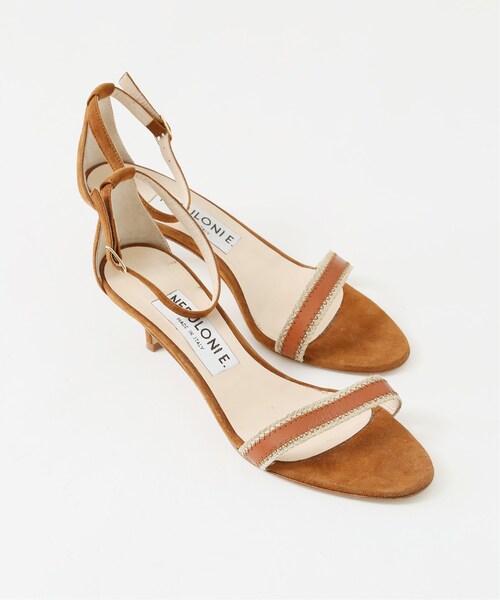 VERMEIL par iena（ヴェルメイユパーイエナ）の「《予約》ワンストラップヒール アンクルベルト（シューズ・キャメル/35.5/残り1点/36/残り2点/36.5/37/37.5/38/38.5）」の14枚目の写真