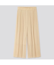 UNIQLO | シフォンプリーツスカートパンツ（丈長め56.5～58.5cm）(その他パンツ)