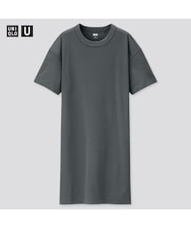 UNIQLO | クルーネックTワンピース（半袖）(ワンピース)