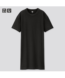 UNIQLO | クルーネックTワンピース（半袖）(ワンピース)