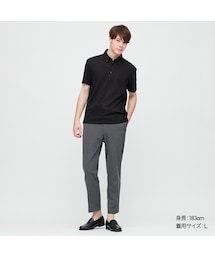 UNIQLO | エアリズムカノコポロシャツ（ボタンダウン・半袖）(ポロシャツ)