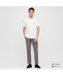 UNIQLO | エアリズムジャージーポロシャツ（フルオープン・半袖）(ポロシャツ)