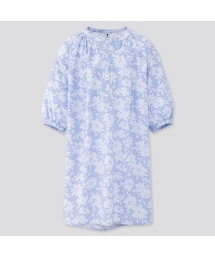 UNIQLO | GIRLS Joy of Print ワンピース（7分袖）(ワンピース)