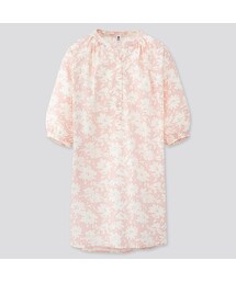 UNIQLO | GIRLS Joy of Print ワンピース（7分袖）(ワンピース)