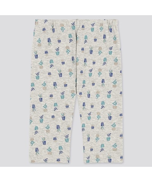 UNIQLO（ユニクロ）の「レギンス（ガーデン・7分丈）（その他ベビー用品・キッズ・NAVY 69/GRAY 03・110/100/80/90/70）」の2枚目の写真