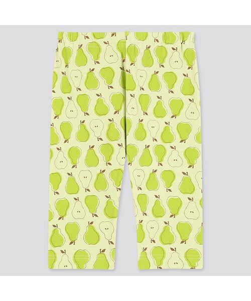 UNIQLO（ユニクロ）の「レギンス（フルーツ・7分丈）（その他ベビー用品・キッズ・RED 13/YELLOW 41/GREEN 52・110/90/100/70/80）」の2枚目の写真